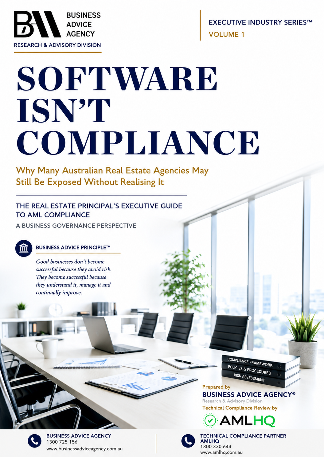 Software Isn't Compliance - Executive Guide to AML Compliance